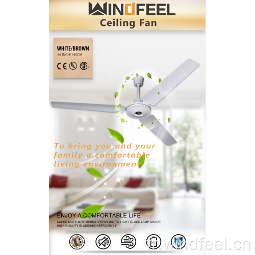 Ventilateur de plafond de refroidissement décoratif pour appareils ménagers